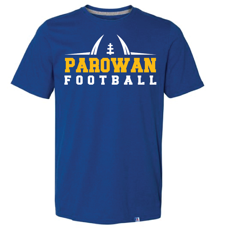 Blue Football T-Shirt Main Image